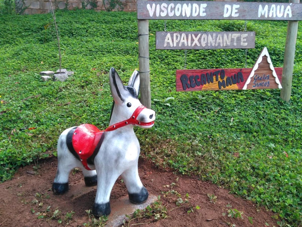 Recanto Maua - Chale Azaleia Visconde De Maua Exterior photo
